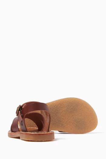 Fiby Sandals in Leather