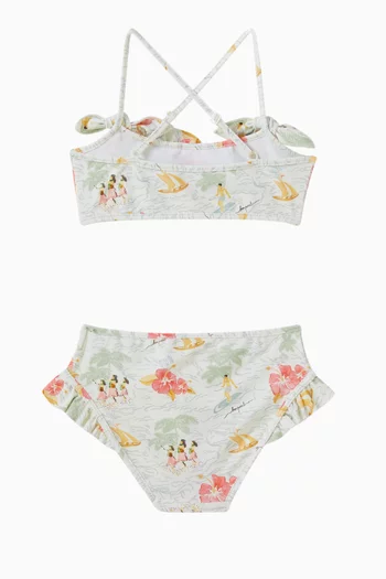Abigael Patterned Two-piece Swimsuit