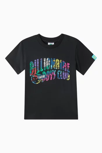 Robot Logo T-shirt in Cotton