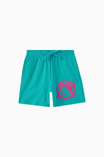 Astro Helmet Sweatshorts in Cotton Jersey