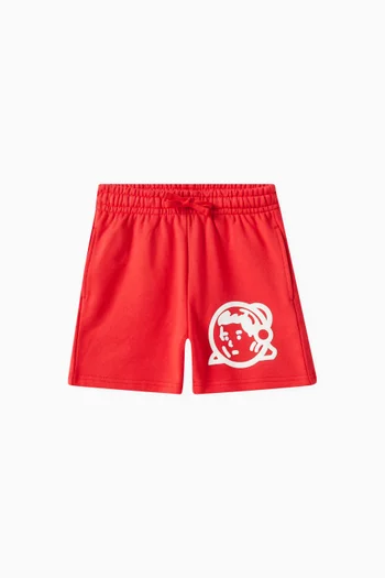 Astro Helmet Sweatshorts in Cotton Jersey