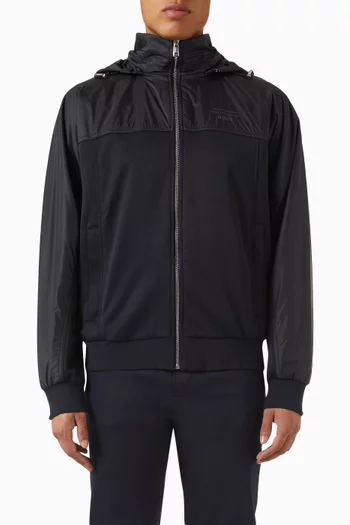 x Porsche Jacket in Nylon-cotton Blend