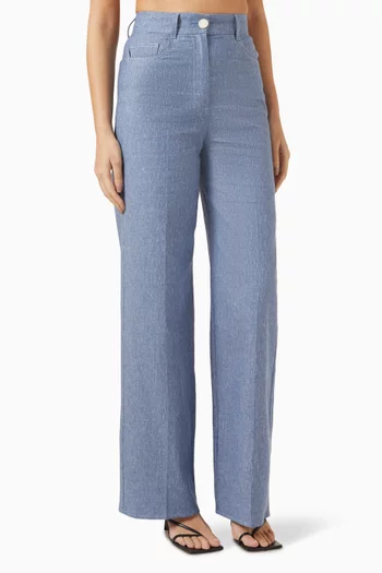 Doblone Pants in Cotton-blend