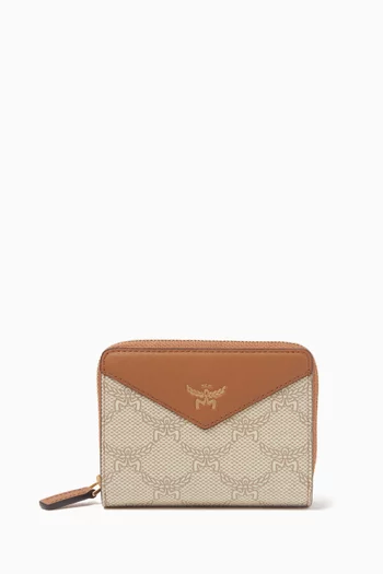 Himmel Zip-around Wallet in Lauretos Monogram Canvas