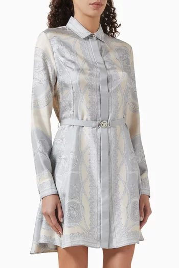 La Coupe Des Dieux Mini Dress in Silk