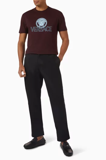 Medusa Logo-print T-shirt in Cotton-jersey