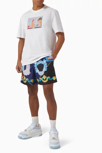 Gallery-print T-shirt in Cotton-jersey