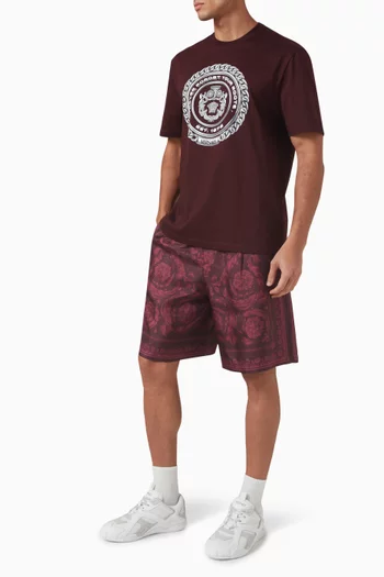 Chain Crest T-shirt in Cotton