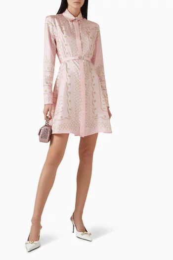 Treasure Midi Shirtdress in Silk