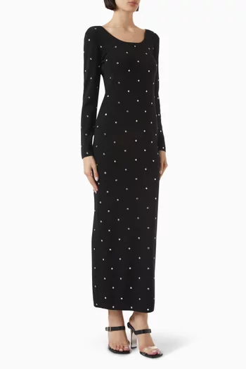 Cielo Stellato Knit Dress in Wool