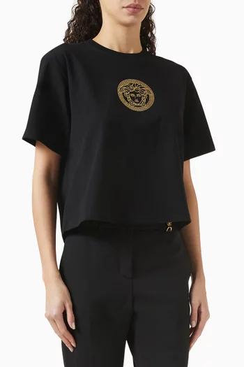 3D Medusa T-shirt in Cotton-jersey