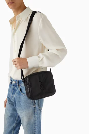 Niki Camera Bag in Smooth Leather