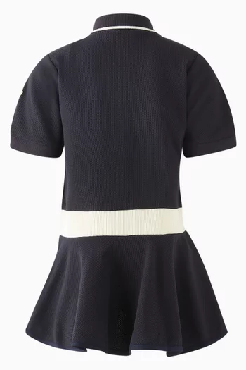Logo Polo Dress in Cotton-blend