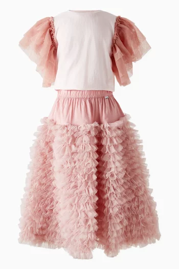 Bliss Long Skirt in Polyester