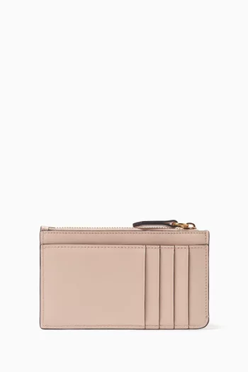 Small Iconic Card Case in Leather