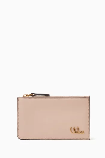 Small Iconic Card Case in Leather