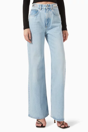 Embellished Flared Jeans