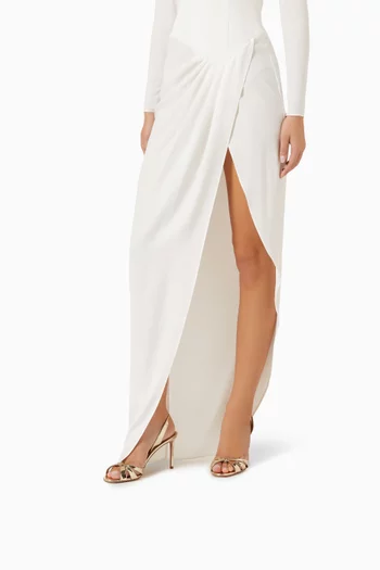 Tati 85 Sandals in Metallic Leather