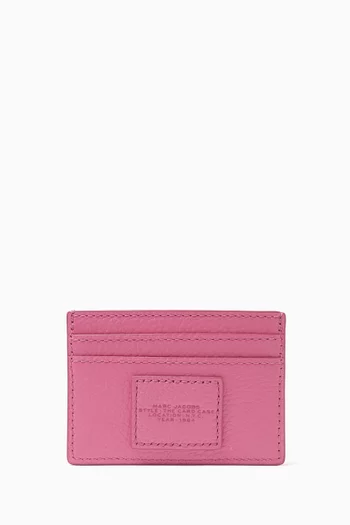 The Card Case in Grained Leather