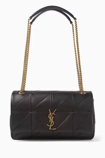 Medium Jamie Bag in "Carré Rive Gauche" Lambskin Leather