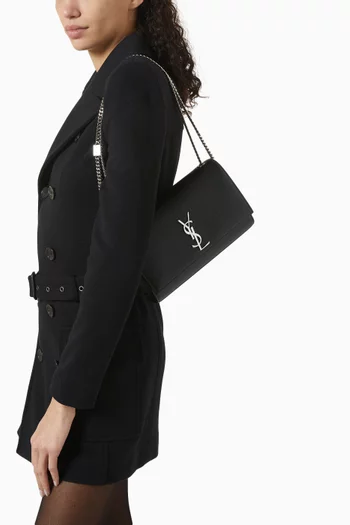 Medium Kate in Grain de Poudre Embossed Leather