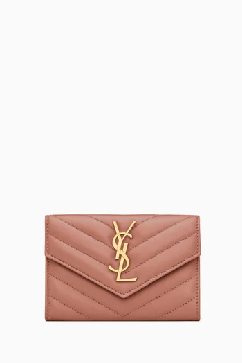 Cassandre Envelope Wallet in Lambskin