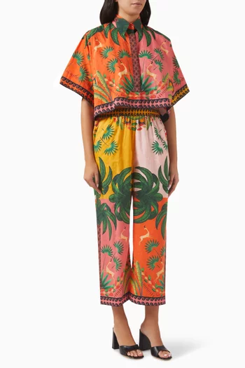 Cali Co-ord Set in Cotton