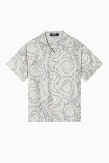 Barocco Informal Shirt in Silk