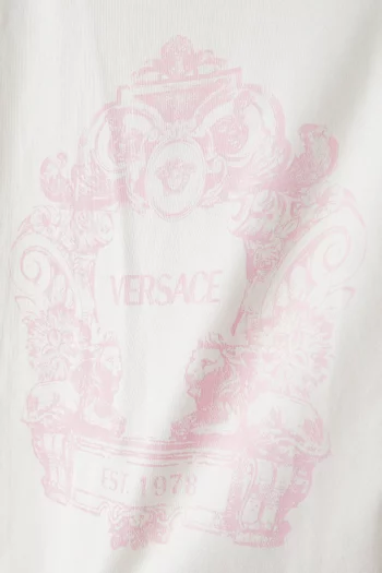 Logo Print T-shirt in Cotton