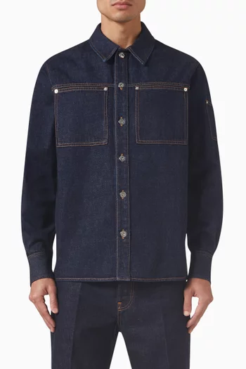 Sport Shirt in Denim
