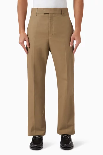 Straight-fit Pants
