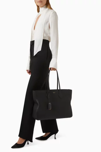 حقيبة يد كلاسيكية جلد عجل