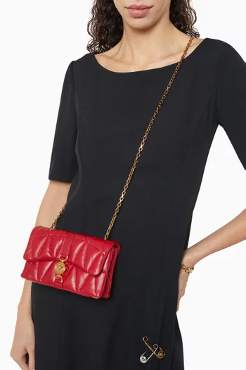 Mini Kleio Quilted Bag in Nappa Leather