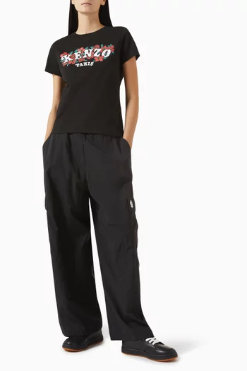'Boke Flower 2.0' Cargo Pants in Technical Cotton