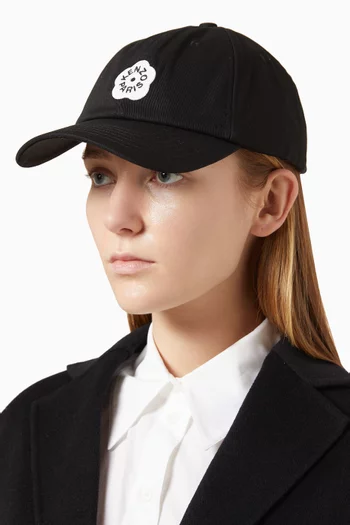 Boke 2.0 Embroidered Baseball Cap in Cotton
