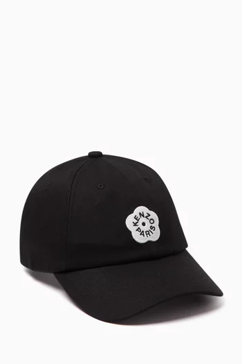 Boke 2.0 Embroidered Baseball Cap in Cotton