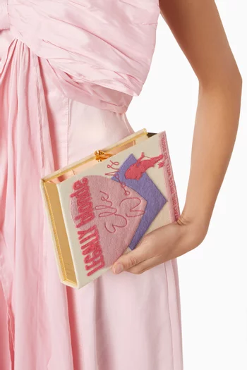 Legally Blond Clutch in Silk & Felt