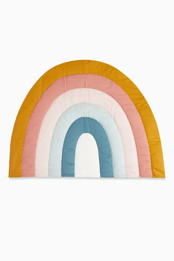 Rainbow Play Mat in Organic Cotton