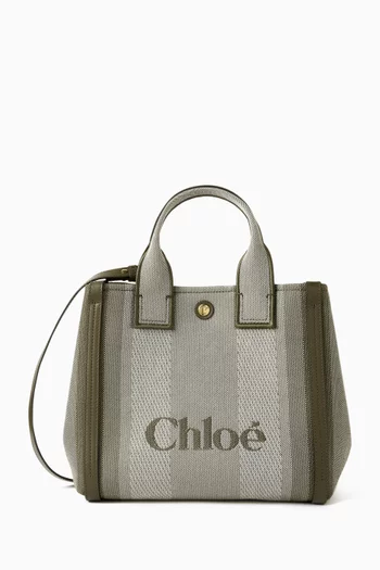 Small Chloé Carry Tote Bag in Canvas