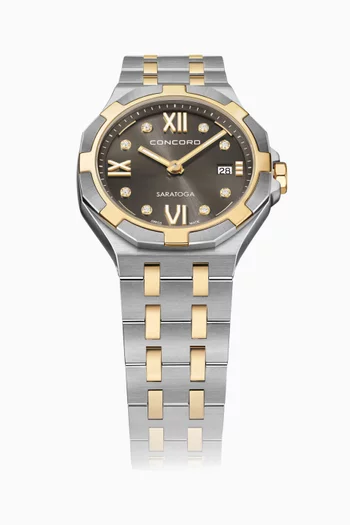 Saratoga Diamond Quartz Watch