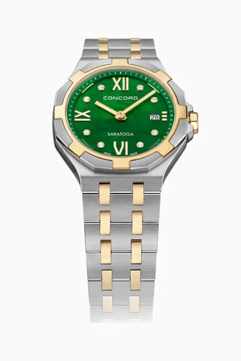 Saratoga Diamond Quartz Watch