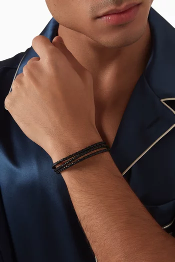 Braided Bracelet in Leather