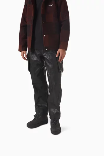 Ronnie Fieg x Clarks Originals 8th St Rushden Boots in Leather