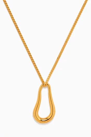 Chere Pendent Necklace in 18kt Gold-plated Silver
