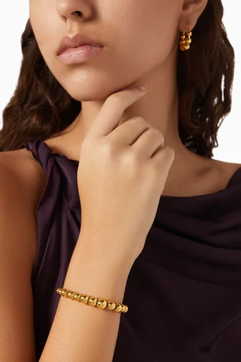Carol Bracelet in 18kt Gold-plated Silver