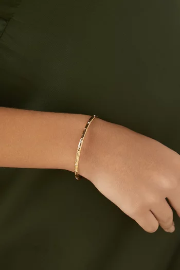 Bambini Bangle Bracelet in Gold-plated Metal