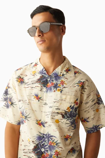 D-frame Sunglasses in Acetate