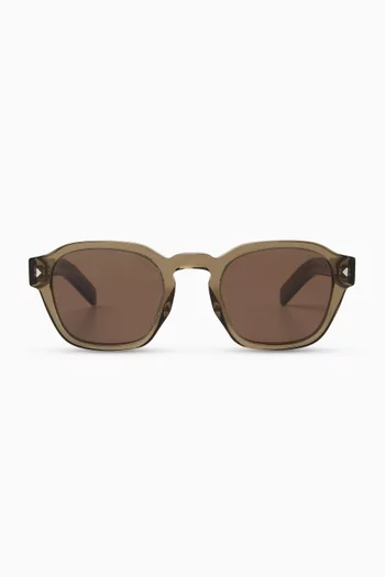 D-frame Sunglasses in Acetate