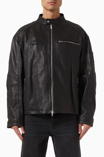x Belstaff Race Jacket in Leather