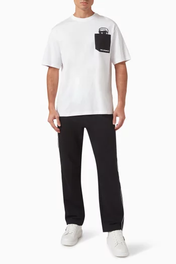 Ikon Peek-a-boo Pocket T-shirt in Cotton